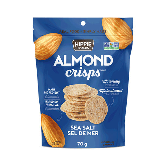 Hippie Snacks Almond Crisps Sea Salt