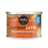 140 gram orange can of Healthy Crunch Latte Mix Pumpkin Maple