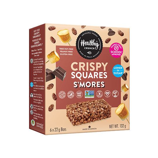 Healthy Crunch Crispy Squares S'Mores