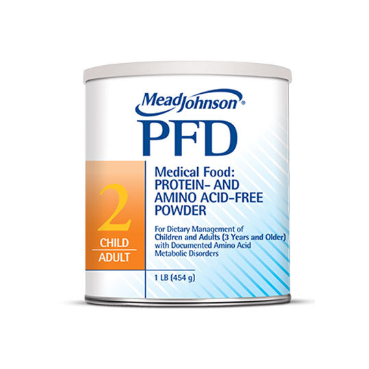 454 gram orange blue and white can of PFD 2