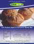 1000 gram blue brown and green package of Promin Apple Cinnamon Muffin Mix